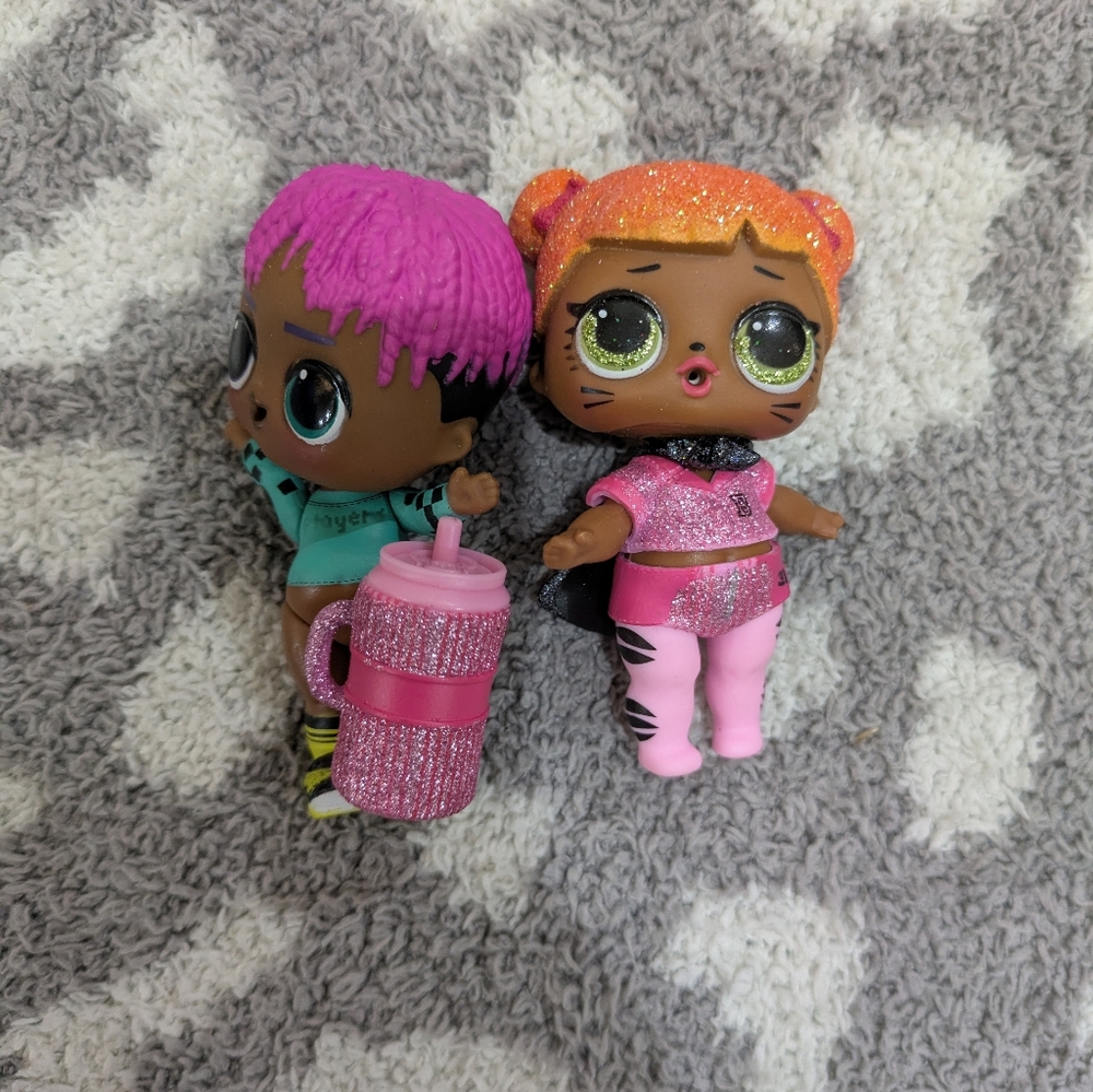 🦋5/25$ L.O.L. Surprise! Dolls with Pink and Orange Hair